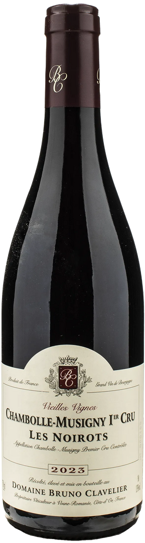 Bruno Clavelier Chambolle Musigny 1er Cru Les Noirots 2023 - Bottle Hero