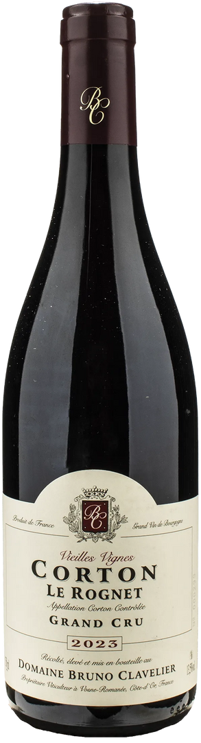 Bruno Clavelier Corton Grand Cru Le Rognet 2023 - Bottle Hero