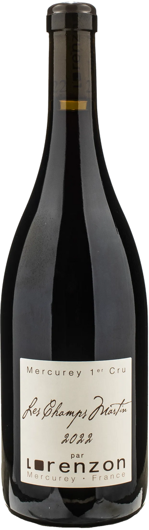 Bruno Lorenzon Mercurey 1er Cru Champ Martin Rouge 2022 - Bottle Hero