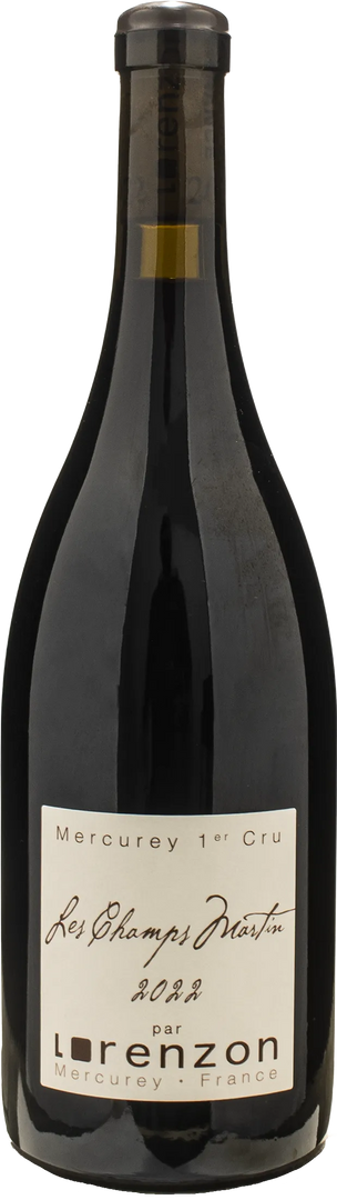Bruno Lorenzon Mercurey 1er Cru Les Champ Martin Rouge 2022 - Bottle Hero