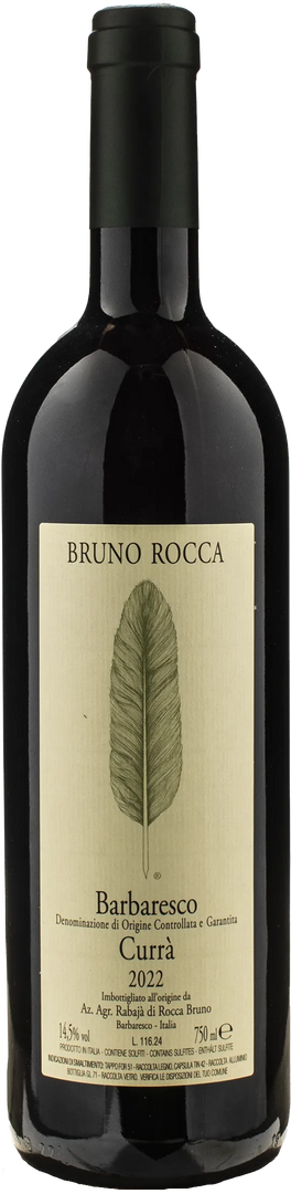 Bruno Rocca Barbaresco Curra 2022 - Bottle Hero