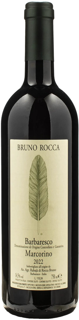 Bruno Rocca Barbaresco Marcorino 2022 - Bottle Hero