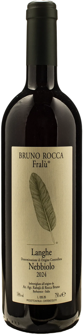 Bruno Rocca Langhe Nebbiolo Fralu 2024 - Bottle Hero