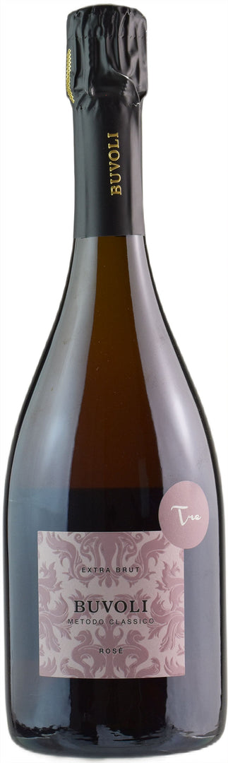 Buvoli Tre Metodo Classico Rosè Extra Brut - Bottle Hero