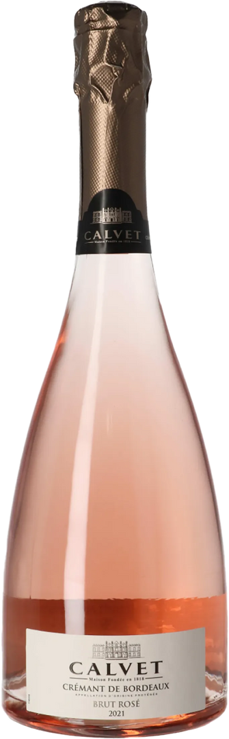 Calvet Cremant de Bordeaux Brut Rosè 2021 - Bottle Hero