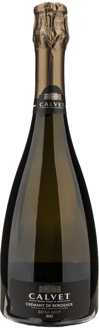Calvet Cremant de Bordeaux Extra Brut 2022 - Bottle Hero