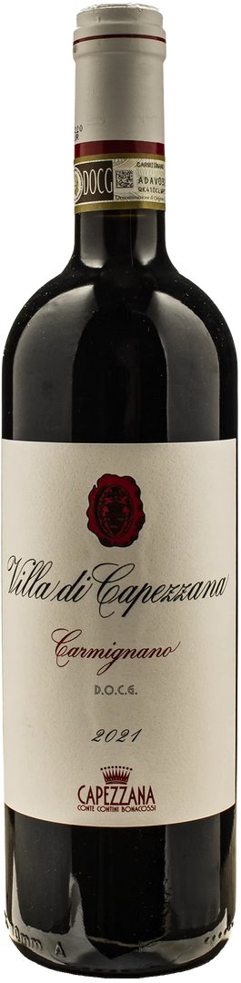 Capezzana Carmigiano Villa di Capezzana 2021 - Bottle Hero
