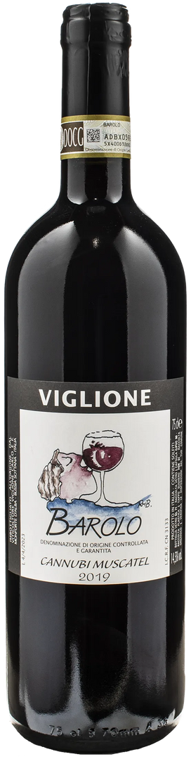 Carlo Viglione Barolo Cannubi Muscadel 2019 - Bottle Hero