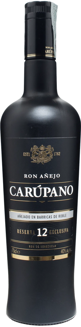 Carupano Ron Anejo Reserva 12 Esclusiva 0.7L - Bottle Hero