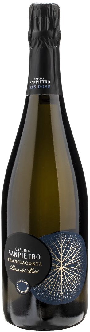 Cascina San Pietro Franciacorta Pas Dose Cuvee Terre dei Trici 2019 - Bottle Hero