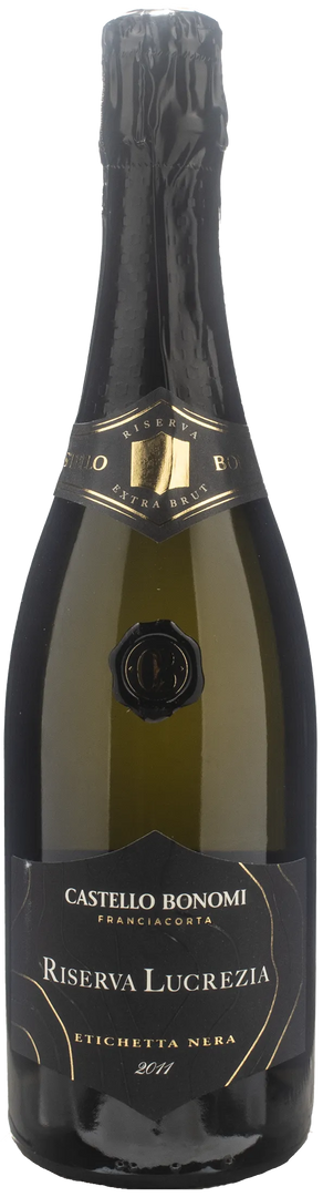 Castello Bonomi Franciacorta Etichetta Nera Extra Brut Riserva Lucrezia 2011 - Bottle Hero