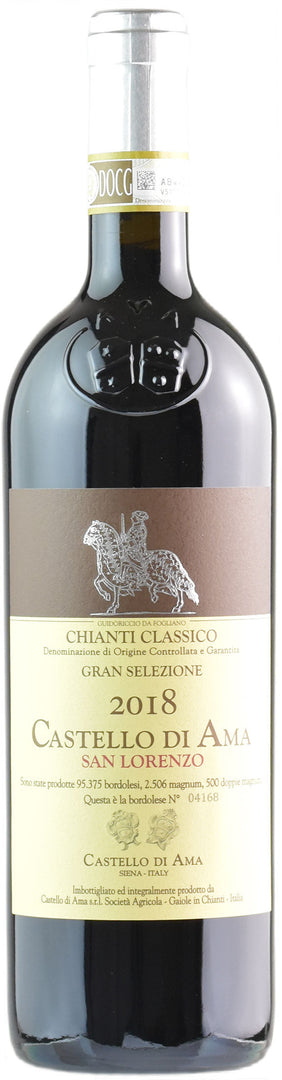 Castello di Ama Chianti Classico Gran Selezione San Lorenzo 2018 - Bottle Hero