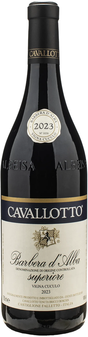 Cavallotto Barbera d'Alba Superiore Vigna del Cuculo 2023 - Bottle Hero