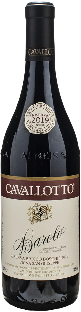 Cavallotto Barolo Riserva Bricco Boschis Vigna San Giuseppe 2019 - Bottle Hero