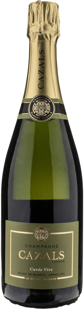 Claude Cazals Champagne Cuvee Vive Grand Cru Blanc de Blancs Extra Brut - Bottle Hero