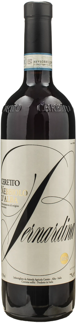 Ceretto Nebbiolo d'Alba Bernardina 2024 - Bottle Hero