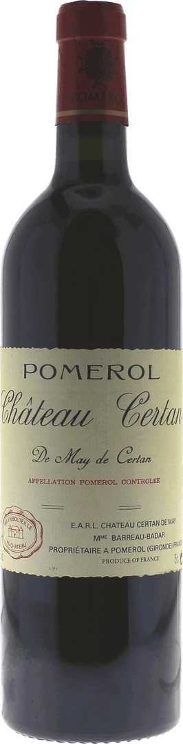Certan De May Pomerol, 2022 - Bottle Hero