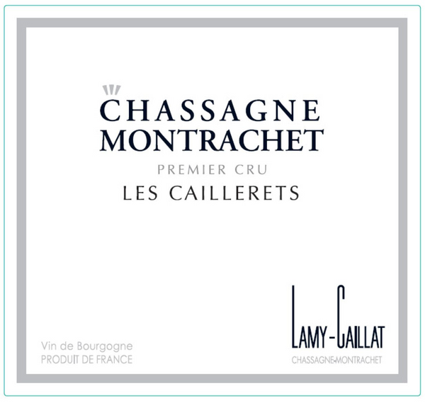 Chassagne Montrachet 1er Cru Caillerets. Domaine Lamy Caillat, 2016 - Bottle Hero