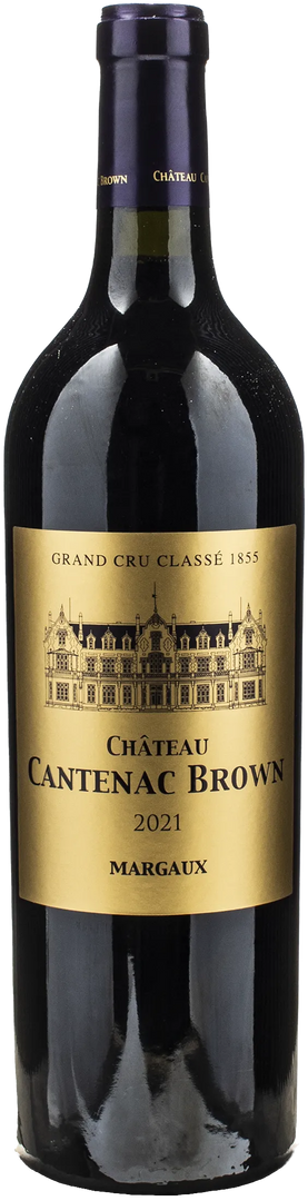 Chateau Cantenac Brown Grand Cru Classe Margaux 2021 - Bottle Hero