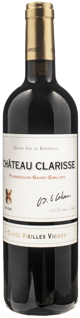 Chateau Clarisse Puisseguin Saint Emilion Vieilles Vignes 2018 - Bottle Hero