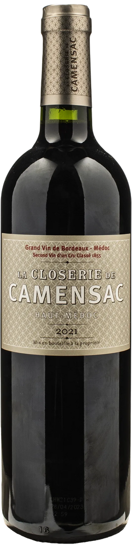 Chateau de Camensac La Closerie de Camensac Haut Medoc 2021 - Bottle Hero