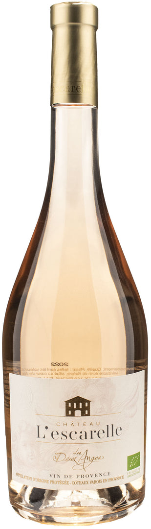 Chateau de l'Escarelle Coteaux de Provence Rosè Les Deux Anges 2022 - Bottle Hero