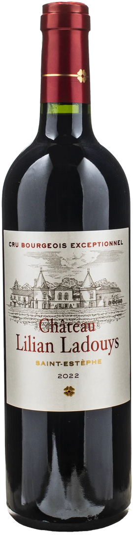 Chateau Lilian Ladouys St. Estephe Rouge Cru Bourgeois Exceptionnel 2022 - Bottle Hero