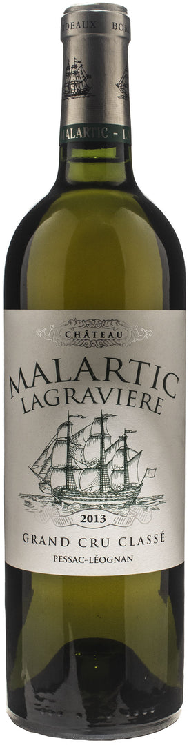 Chateau Malartic Lagraviere Pessac Leognan Grand Cru Classe Blanc 2013 - Bottle Hero