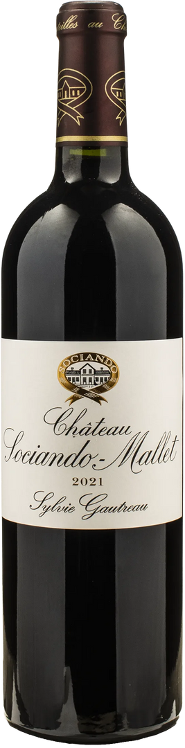 Chateau Sociando Mallet Haut Medoc Rouge Sylvie Gautreau 2021 - Bottle Hero