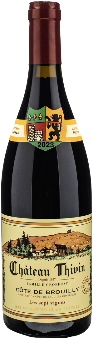 Chateau Thivin Cote de Brouilly Les Sept Vignes 2023 - Bottle Hero
