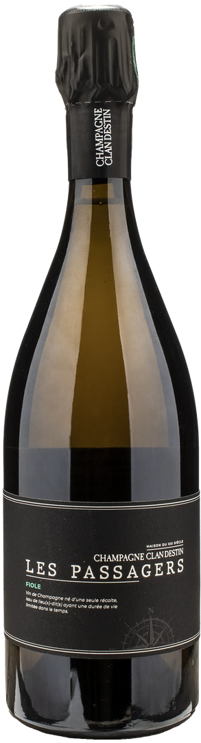 Clandestin Champagne Les Passagers Fiole Brut Nature 2022 - Bottle Hero