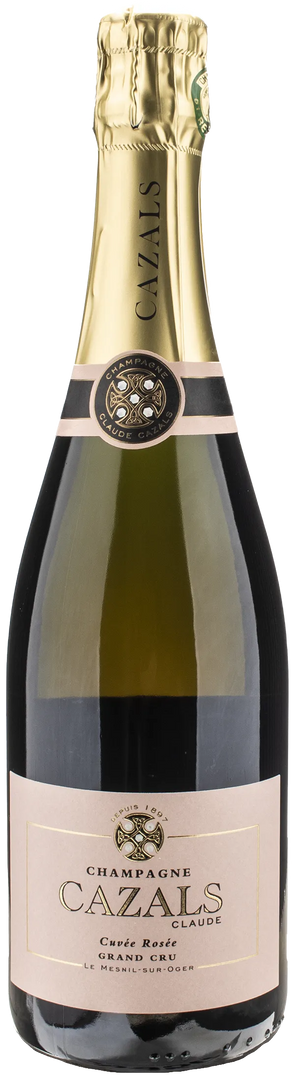 Claude Cazals Champagne Grand Cru Cuvee Rosee - Bottle Hero