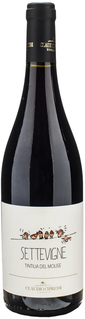 Claudio Cipressi Tintilia del Molise Settevigne 2018 - Bottle Hero