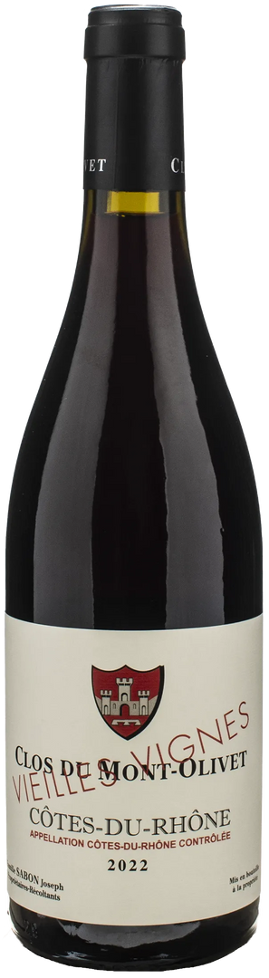 Clos du Mont Olivet Cotes Du Rhone Rouge Vieilles Vignes 2022 - Bottle Hero