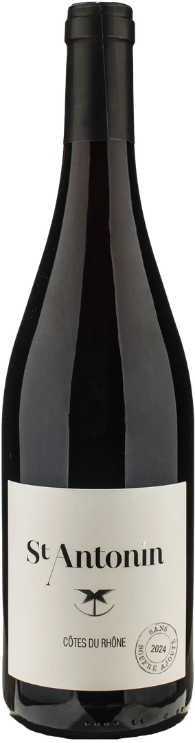 Clos St Antonin Cotes du Rhone Sans Sulfites Ajoutes 2024 - Bottle Hero
