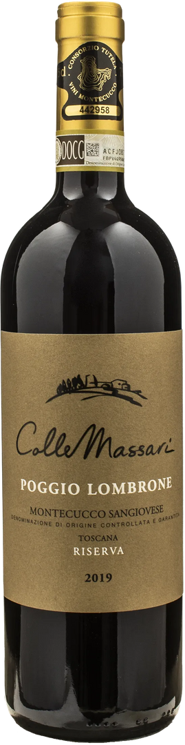 Collemassari Montecucco Sangiovese Riserva Poggio Lombrone 2019 - Bottle Hero