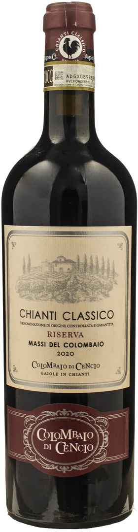 Colombaio di Cencio Chianti Classico Riserva Massi del Colombaio 2020 - Bottle Hero
