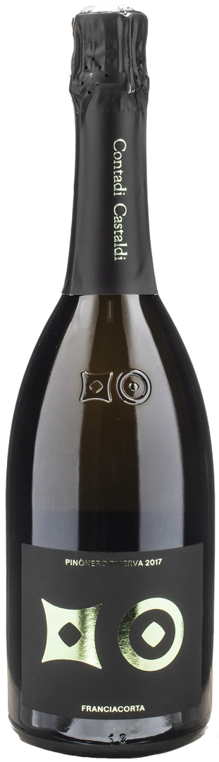 Contadi Castaldi Franciacorta Pinonero Natura Dosaggio Zero Riserva 2017 - Bottle Hero