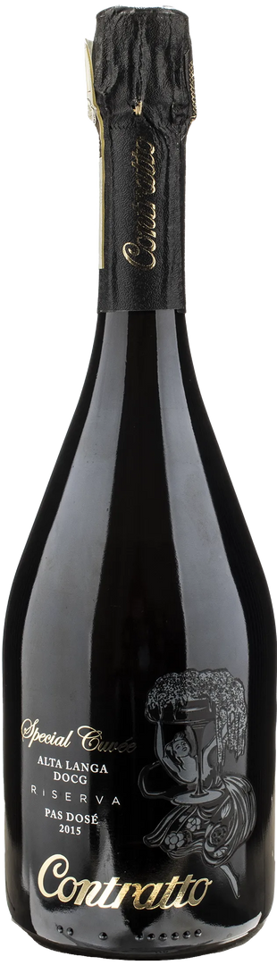 Contratto Alta Langa Riserva Special Cuvee Pas Dose 2015 - Bottle Hero