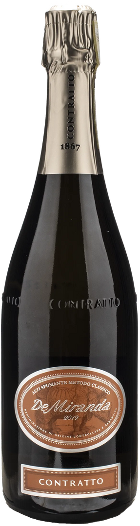 Contratto Asti Spumante Metodo Classico De Miranda 2019 - Bottle Hero