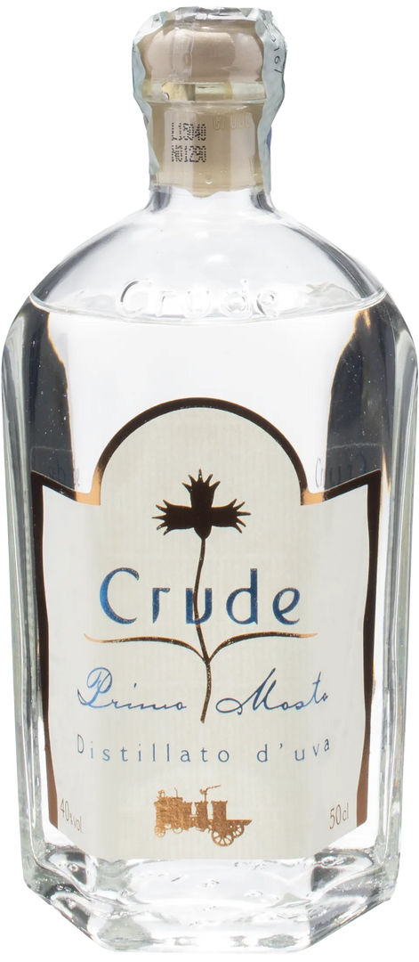 Crude Primo Mosto Distillato Uva 0.5L - Bottle Hero