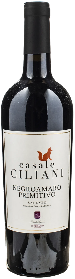 D'Addario Negramaro Primitivo Casale Ciliani 2022 - Bottle Hero