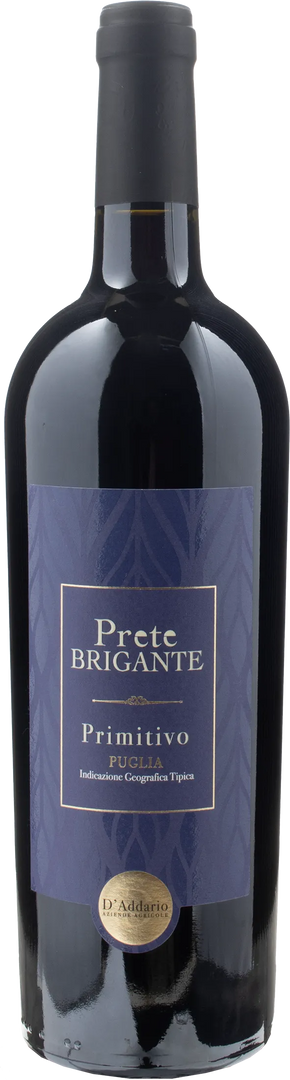 D'Addario Primitivo Puglia Prete Brigante 2022 - Bottle Hero