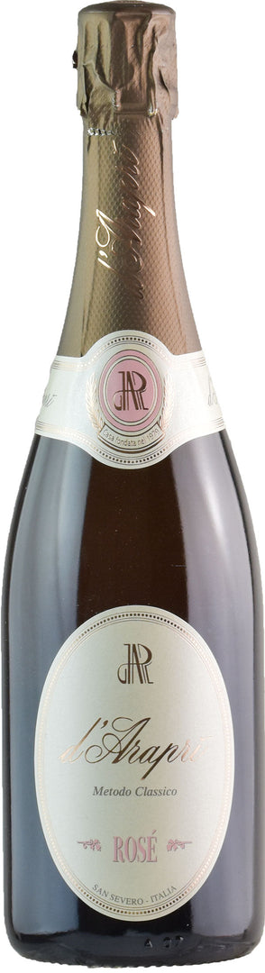 D'Arapri Metodo Classico Rosè Brut - Bottle Hero