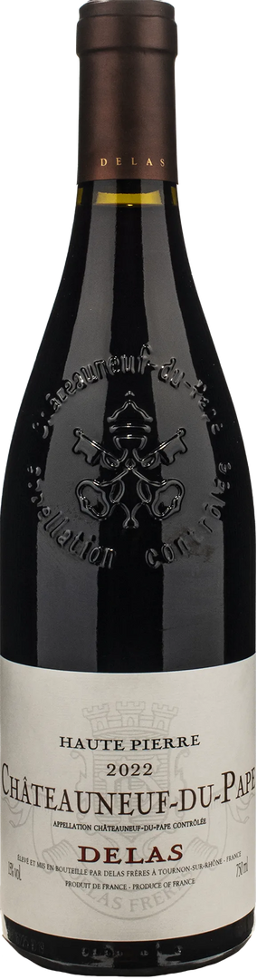 Delas Freres Chateauneuf du Pape Haute Pierre Rouge 2022 - Bottle Hero