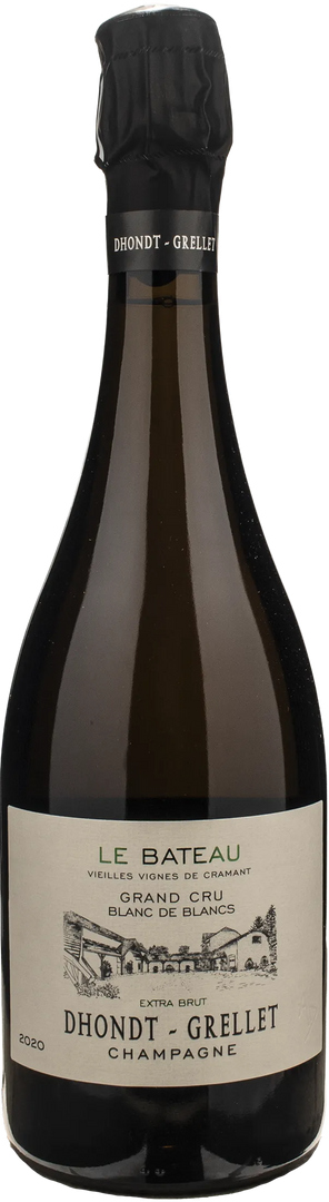 Dhondt Grellet Champagne Grand Cru Blanc de Blancs Extra Brut Le Bateau 2020 - Bottle Hero