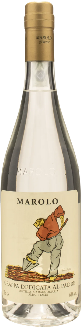 Distilleria Marolo Grappa Dedicata al Padre 0.7L - Bottle Hero