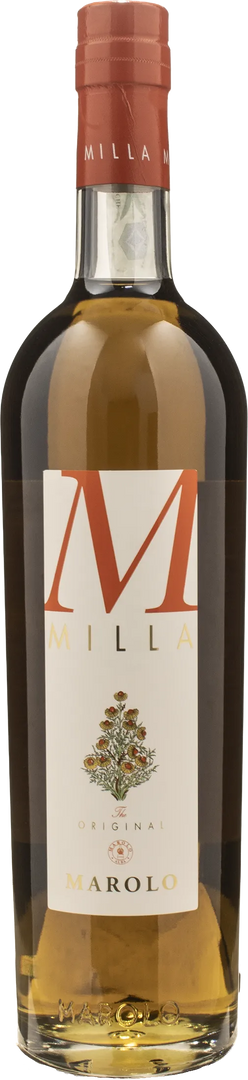 Distilleria Marolo Liquore alla Camomilla con Grappa Milla 0.7L - Bottle Hero