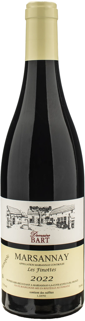 Domaine Bart Marsannay Rouge Les Finottes 2022 - Bottle Hero