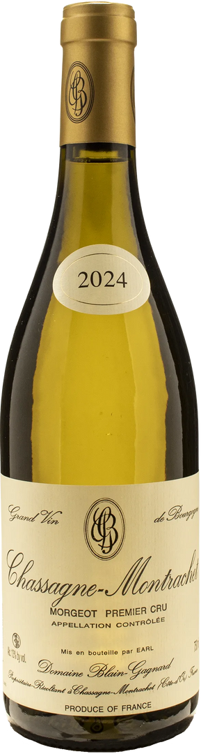 Domaine Blain Gagnard Chassagne Montrachet Blanc Morgeot 1er Cru 2024 - Bottle Hero